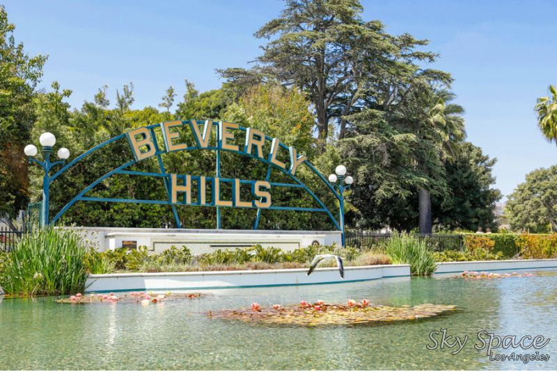 Beverly Hills: best location to see the Hollywood sign viewpoint
