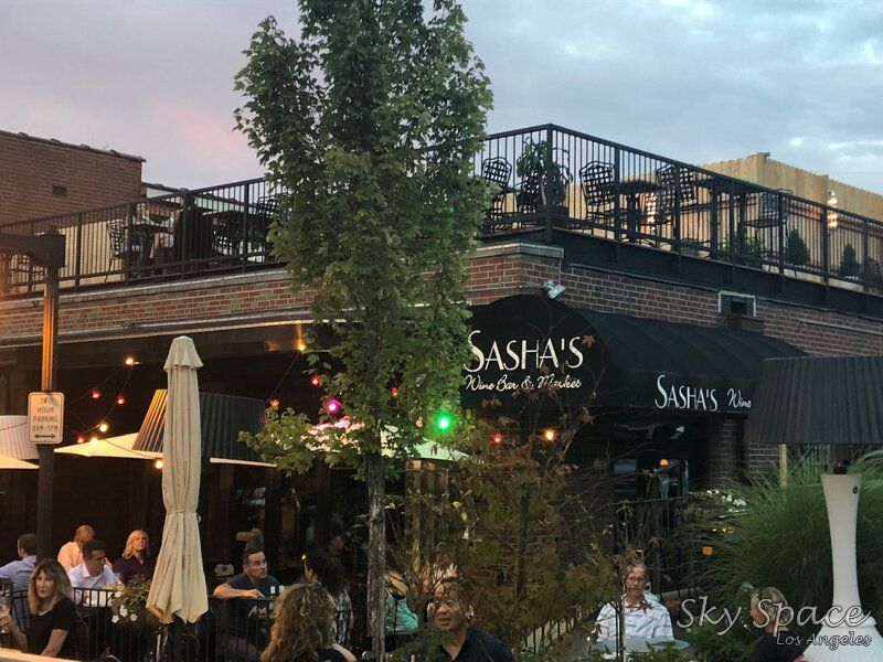 Sasha's Wine Bar on DeMun: ideal for a drink of wine and a dinner