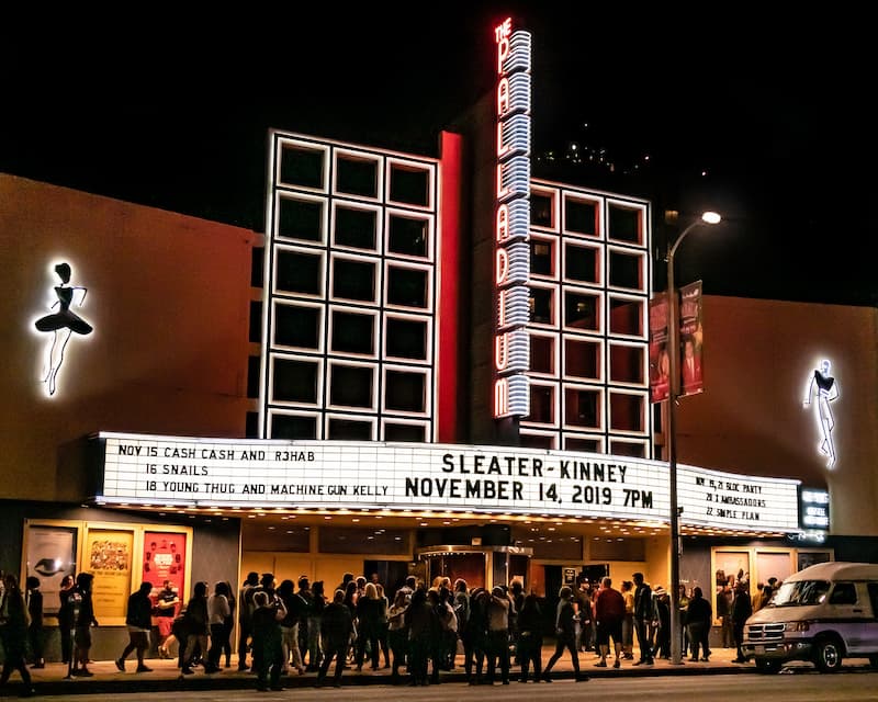 Take a drive down Sunset Boulevard and see the historic music venues.