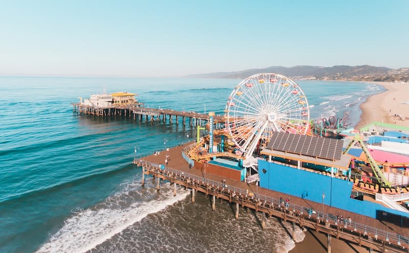 Take and enjoy a day trip to Santa Monica Pier: things to do near staples center