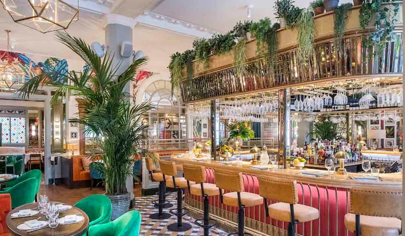 The Ivy - romantic lunch ideas