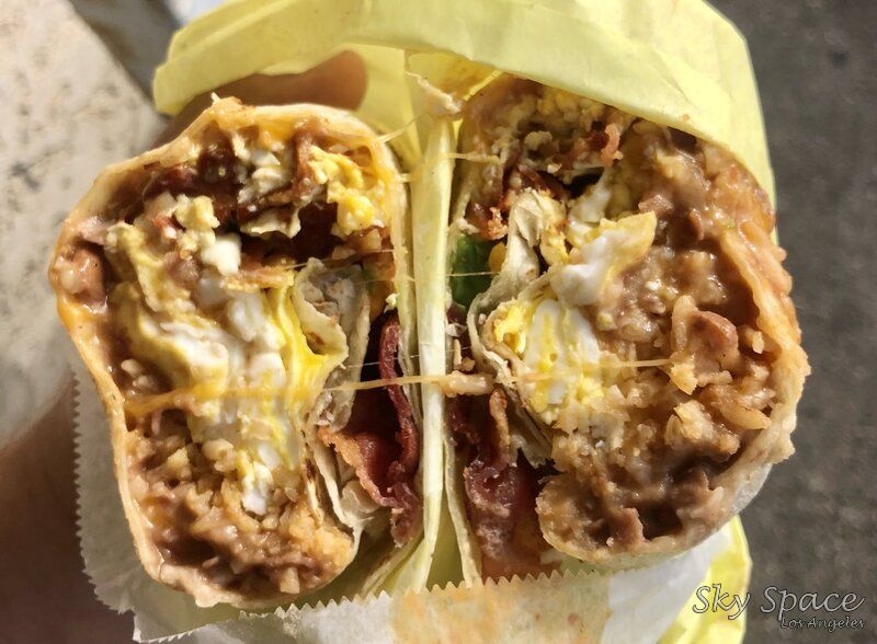 Isaac's Cafe: best breakfast burrito in Los Angeles