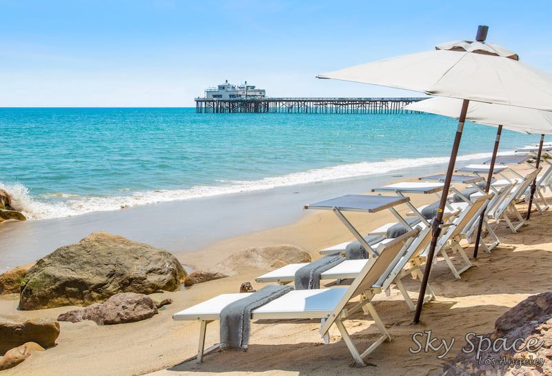 Malibu Beach: well-known for its beaches and the glamorous celebrity homes