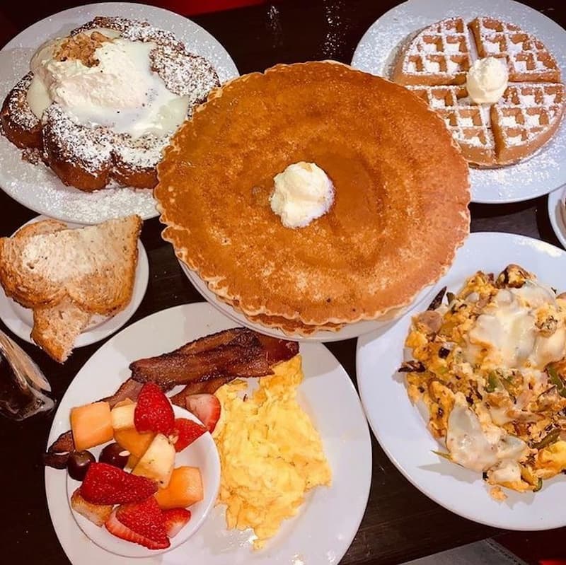 The Griddle Cafe - Brunch hollywood with massive pancakes & French toast.