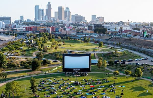 All of the outdoor movies Los Angeles