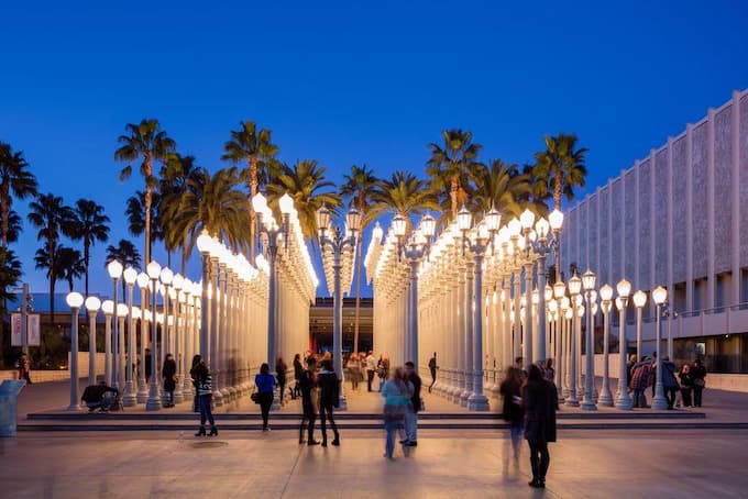 Wander through the Los Angeles County Museum of Art (LACMA)