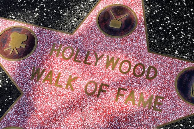 Who Has a Hollywood Star?