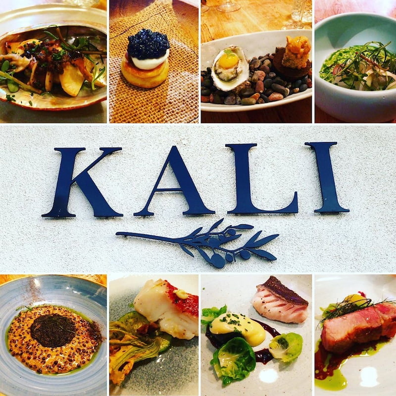 Kali Restaurant Michelin Dishes