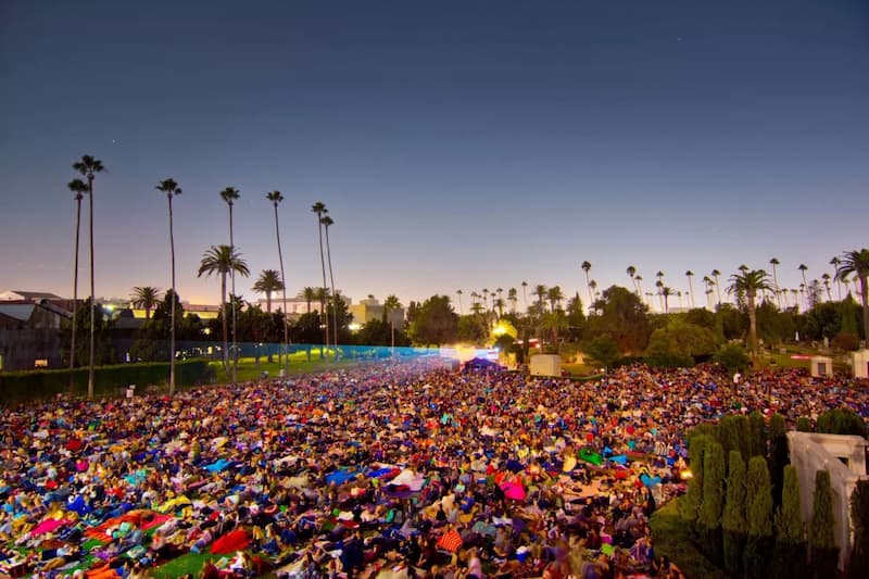 Top outdoor movie Screenings Los Angeles