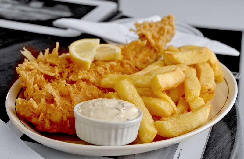 Fish and chips in Los Angeles