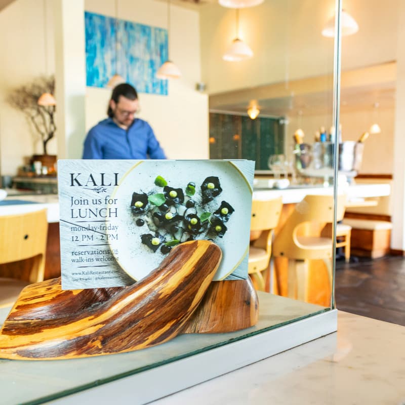 Kali offers a modern interpretation of American cuisine