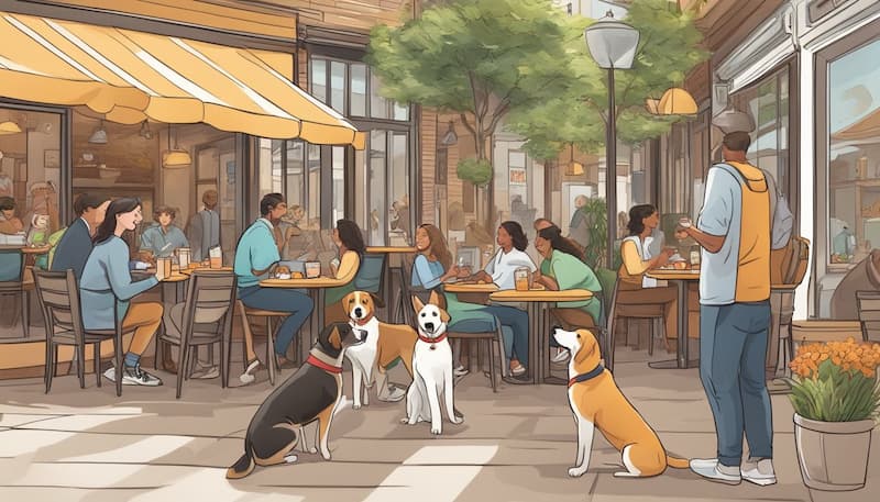 Alcove in Los Feliz offers a relaxed, dog-friendly outdoor dining experience.